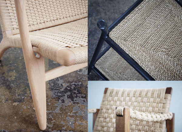 Perabotan dengan Aksen Bahan Tali Kapal